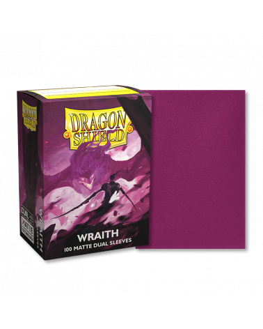 Dragon Shield Sleeves: Standard DUAL - Matte Wraith (100 ct)
