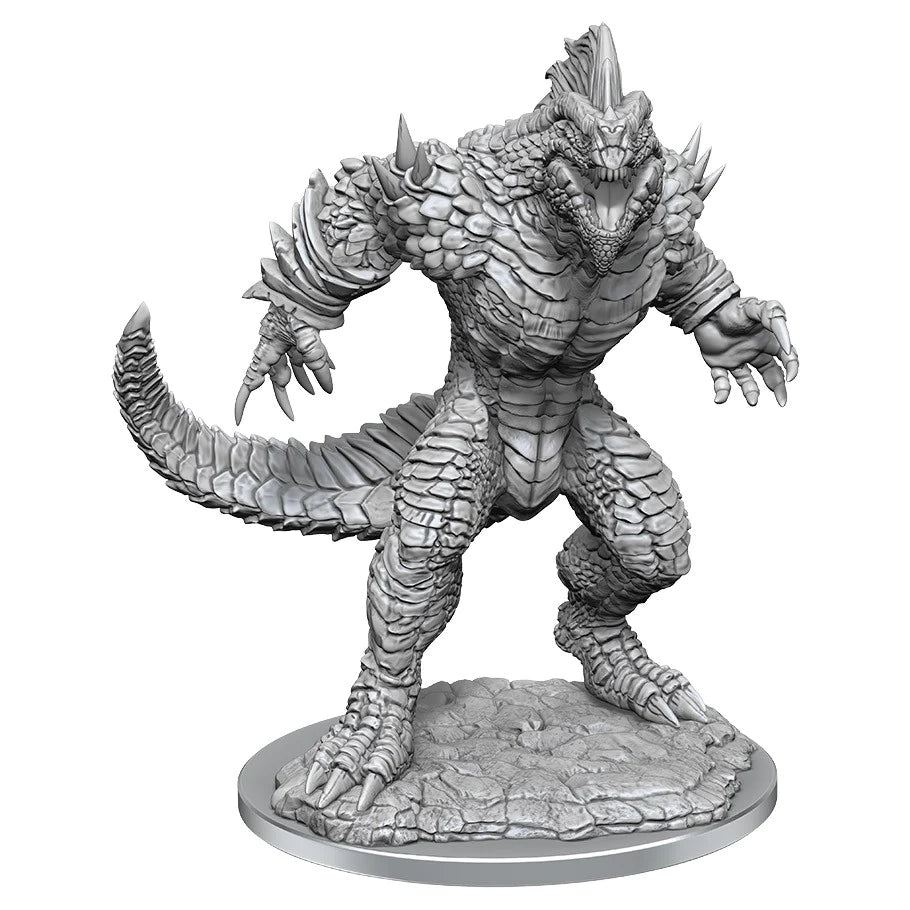 D&D - Unpainted: Lizardfolk Render