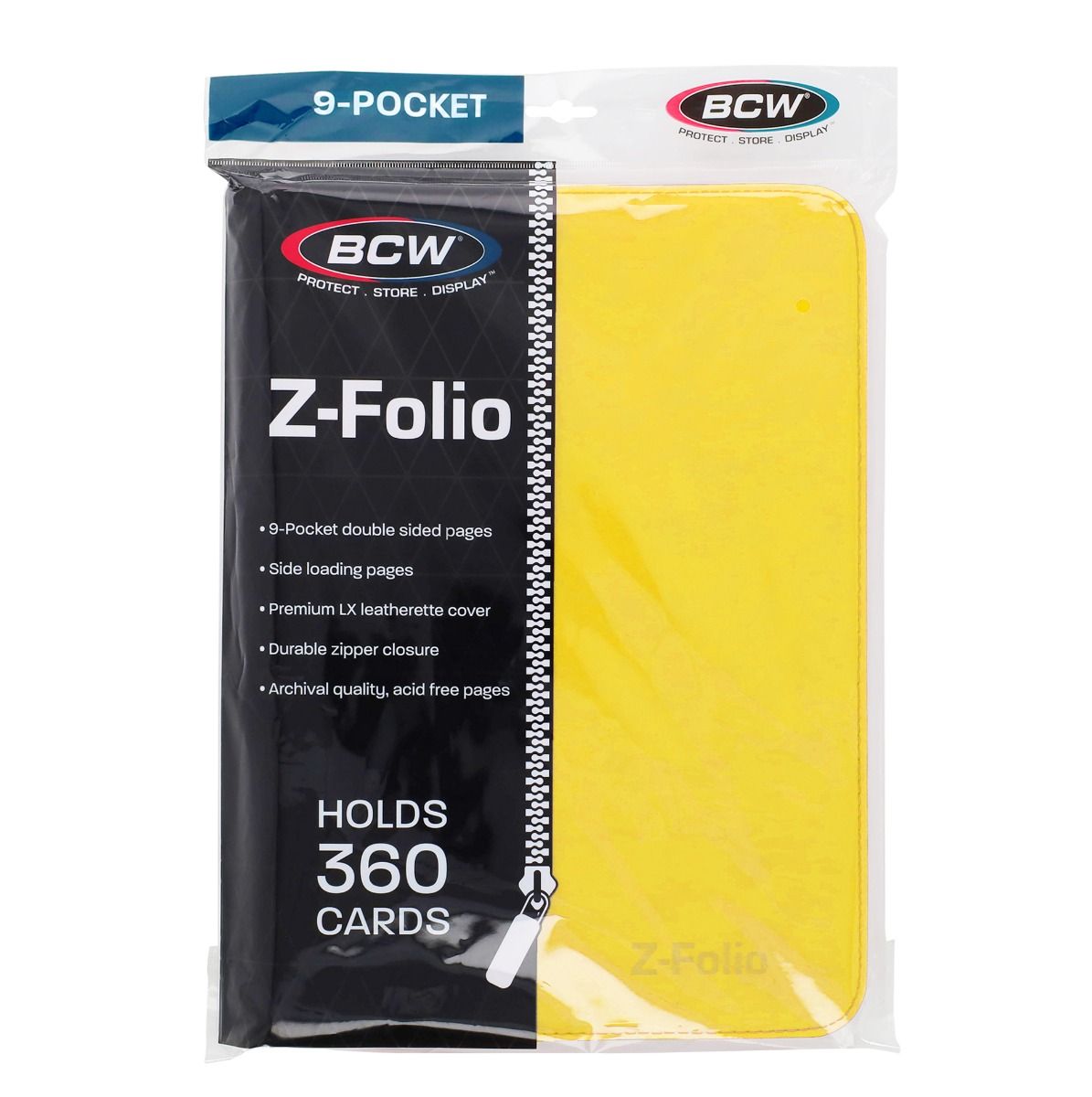 BCW - 9 Pocket : Z-Folio Album