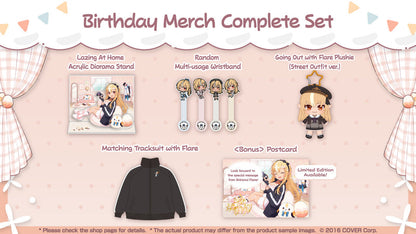 Shiranui Flare Birthday Celebration 2024 Merch Complete Set Limited Edition