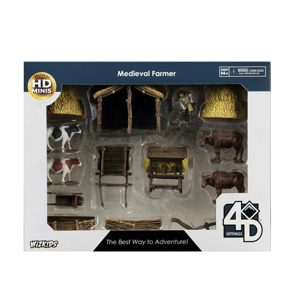 WizKids - Medieval Farmer 4D Settings