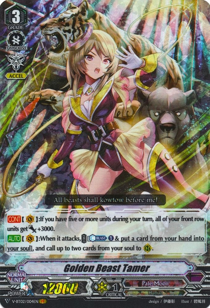 Golden Beast Tamer (V-BT02/004EN) [Strongest! Team AL4]