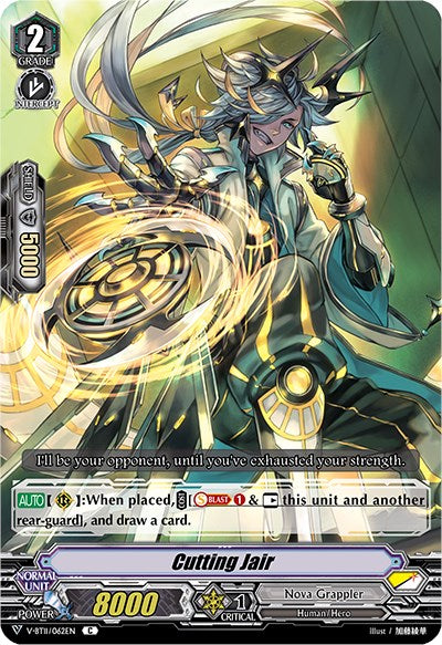 Cutting Jair (V-BT11/062EN) [Storm of the Blue Cavalry]