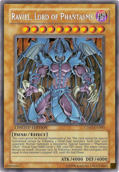 Raviel, Lord of Phantasms [CT03-EN003] Secret Rare