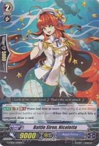 Battle Siren, Nicoletta (G-CB02/029EN) [Commander of the Incessant Waves]