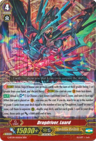 Dragdriver, Luard (G-BT09/005EN) [Divine Dragon Caper]