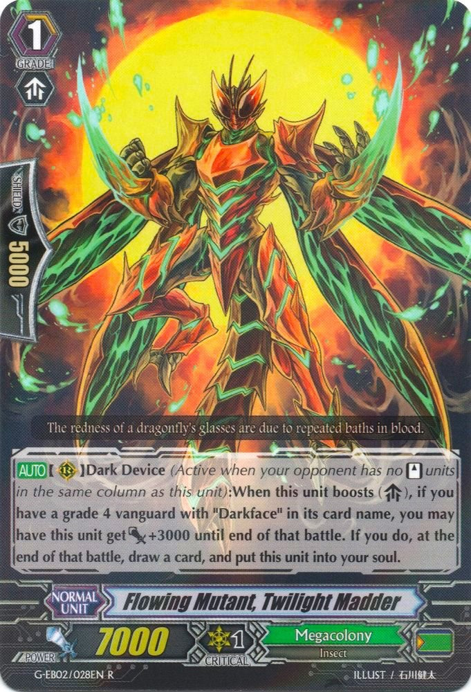 Flowing Mutant, Twilight Madder (G-EB02/028EN) [The AWAKENING ZOO]