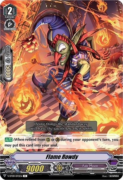 Flame Rowdy (V-BT09/072EN) [Butterfly d'Moonlight]