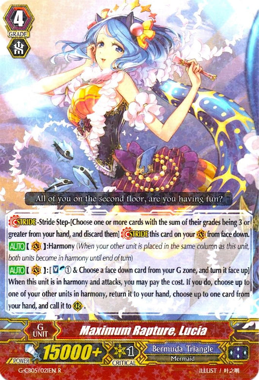 Maximum Rapture, Lucia (G-CB05/021EN) [Prismatic Divas]