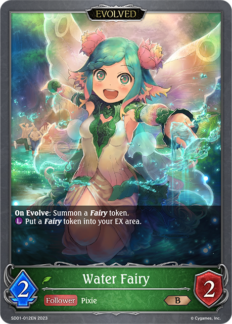 Water Fairy (SD01-012EN) [Regal Fairy Princess]