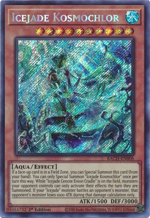 Icejade Kosmochlor [BACH-EN006] Secret Rare