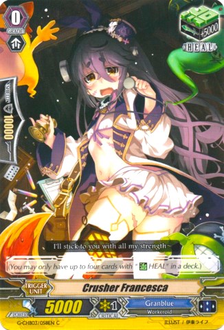 Crusher Francesca (G-CHB03/058EN) [Rummy Labyrinth Under the Moonlight]