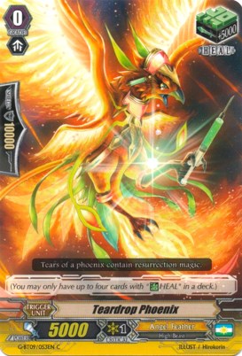 Teardrop Phoenix (G-BT09/053EN) [Divine Dragon Caper]