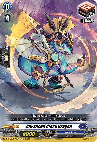 Advanced Clock Dragon (D-BT06/076EN) [Blazing Dragon Reborn]