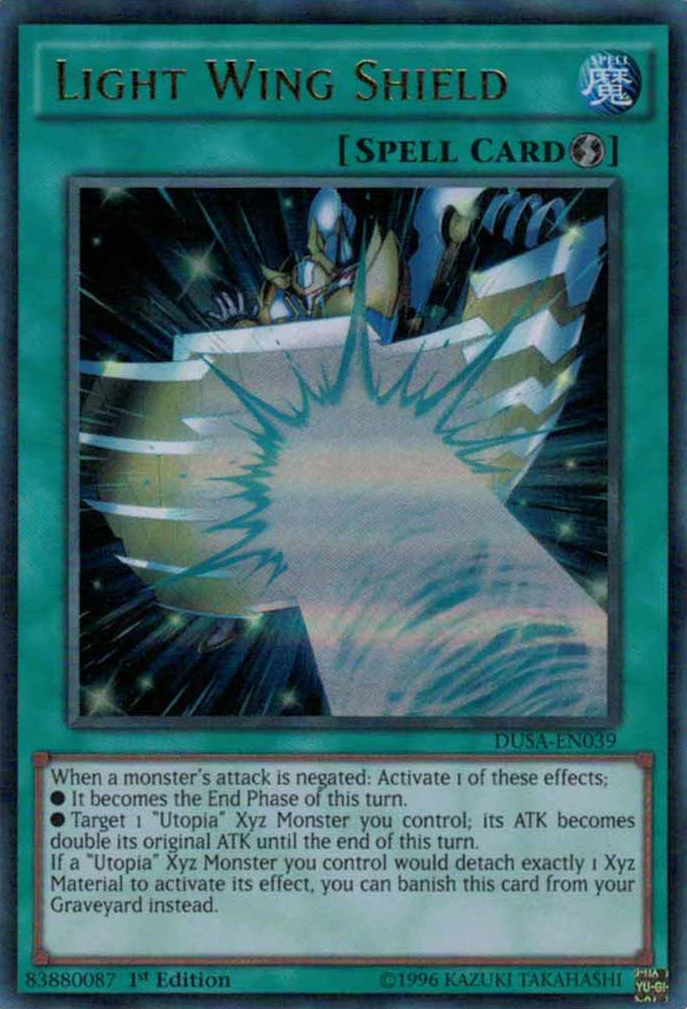 Light Wing Shield [DUSA-EN039] Ultra Rare