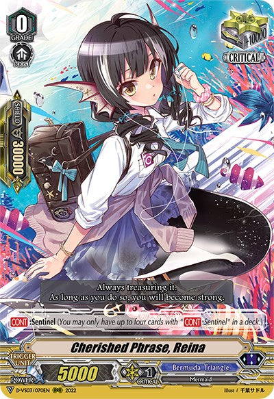 Cherished Phrase, Reina (D-VS03/070EN) [V Clan Collection Vol.3]