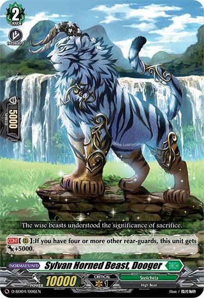 Sylvan Horned Beast, Dooger (D-SD04/006EN) [Megumi Okura: Sylvan King]