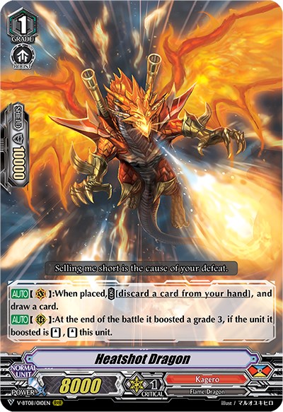 Heatshot Dragon (V-BT08/010EN RRR) [Silverdust Blaze]