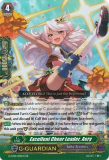 Excellent Cheer Leader, Aery (G-FC03/039EN) [Fighter's Collection 2016]