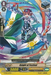 Knight of Festival (G-TD02/017EN) [Divine Swordsman of the Shiny Star]