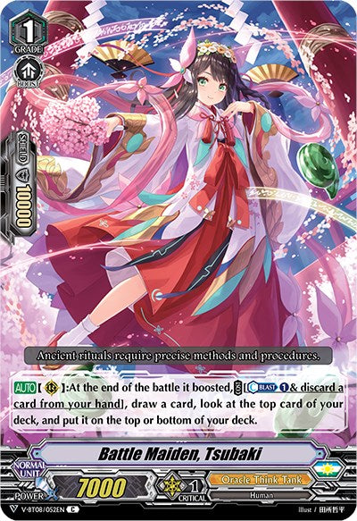 Battle Maiden, Tsubaki (V-BT08/052EN C) [Silverdust Blaze]