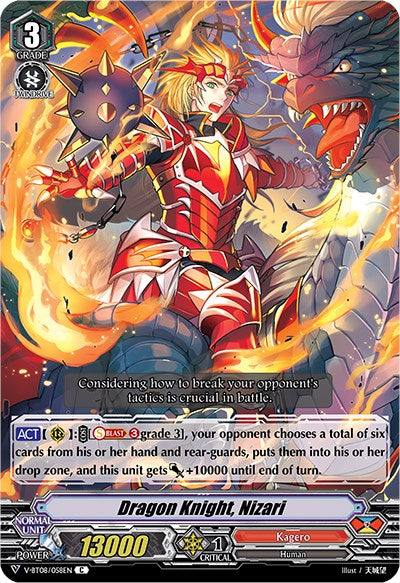 Dragon Knight, Nizari (V-BT08/058EN C) [Silverdust Blaze]