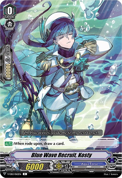 Blue Wave Recruit, Kosty (V-EB12/062EN) [Team Dragon's Vanity]