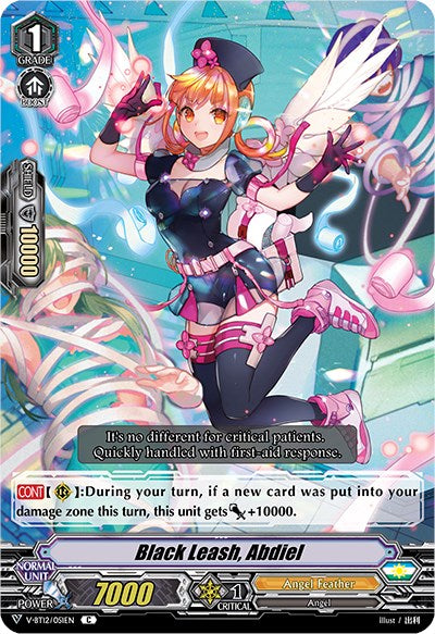 Black Leash, Abdiel (V-BT12/051EN) [Divine Lightning Radiance]