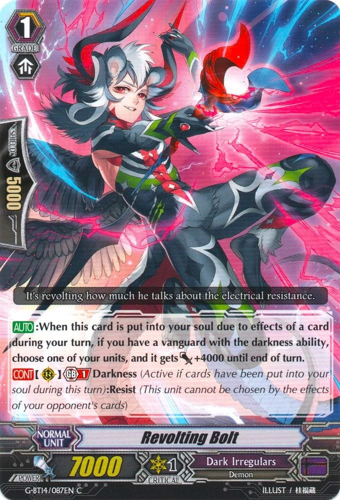 Revolting Bolt (G-BT14/087EN) [Divine Dragon Apocrypha]