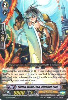 Flame Wind Lion, Wonder Ezel (G-BT07/028EN) [Glorious Bravery of Radiant Sword]