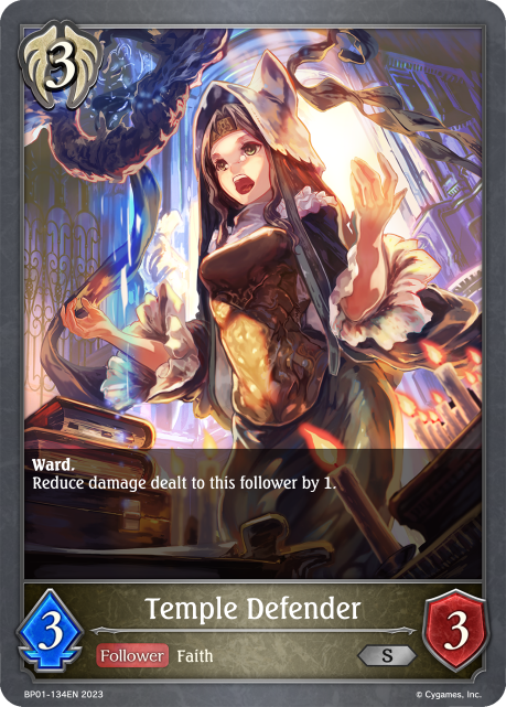 Temple Defender (BP01-134EN) [Advent of Genesis]