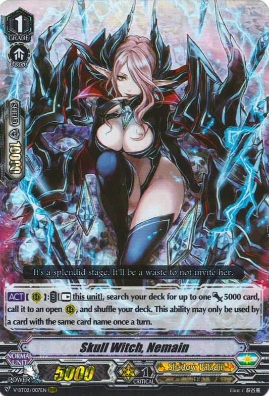 Skull Witch, Nemain (V-BT02/007EN) [Strongest! Team AL4]