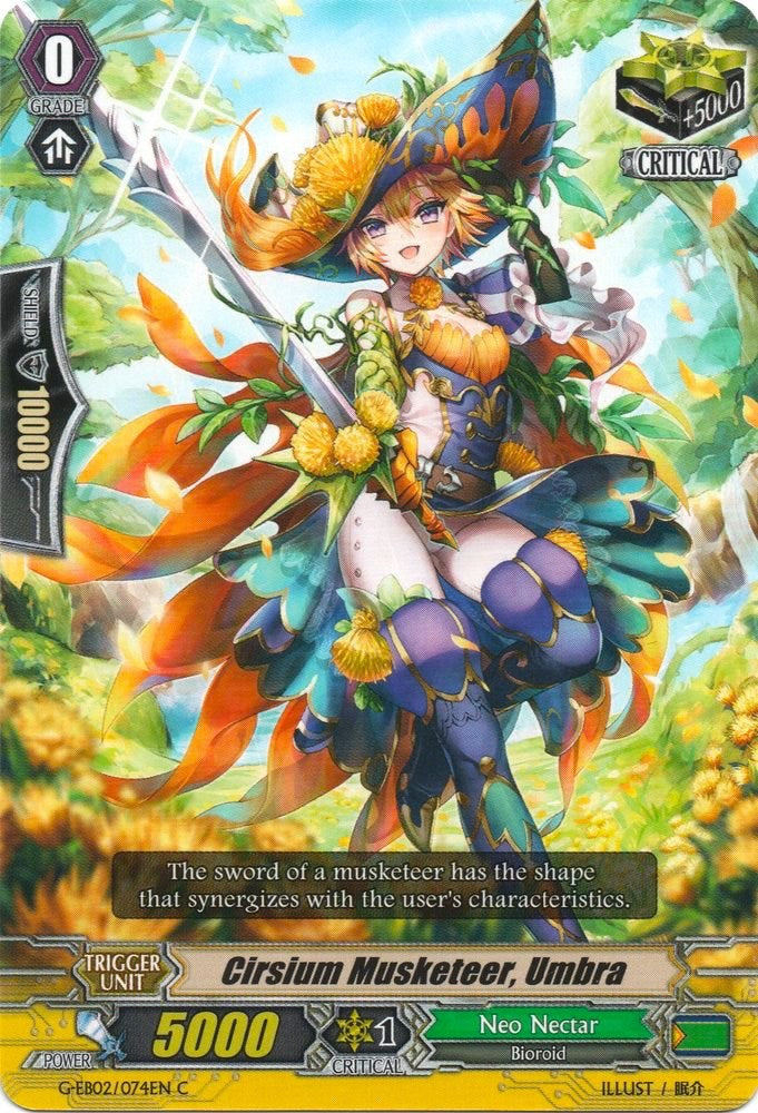 Cirsium Musketeer, Umbra (G-EB02/074EN) [The AWAKENING ZOO]