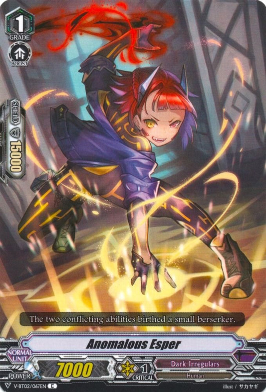 Anomalous Esper (V-BT02/067EN) [Strongest! Team AL4]