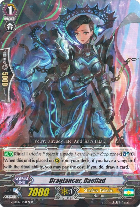 Draglancer, Daellad (G-BT14/034EN) [Divine Dragon Apocrypha]