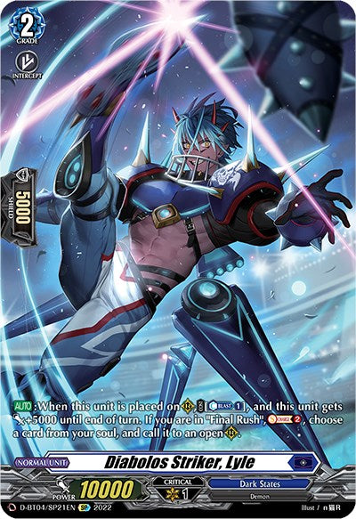 Diabolos Striker, Lyle (D-BT04/SP21EN) [Awakening of Chakrabarthi]