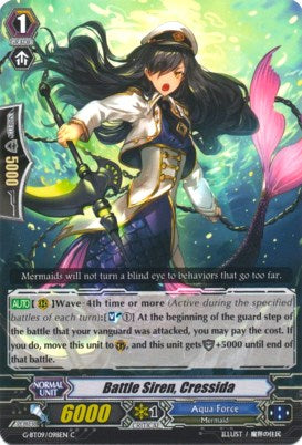 Battle Siren, Cressida (G-BT09/098EN) [Divine Dragon Caper]