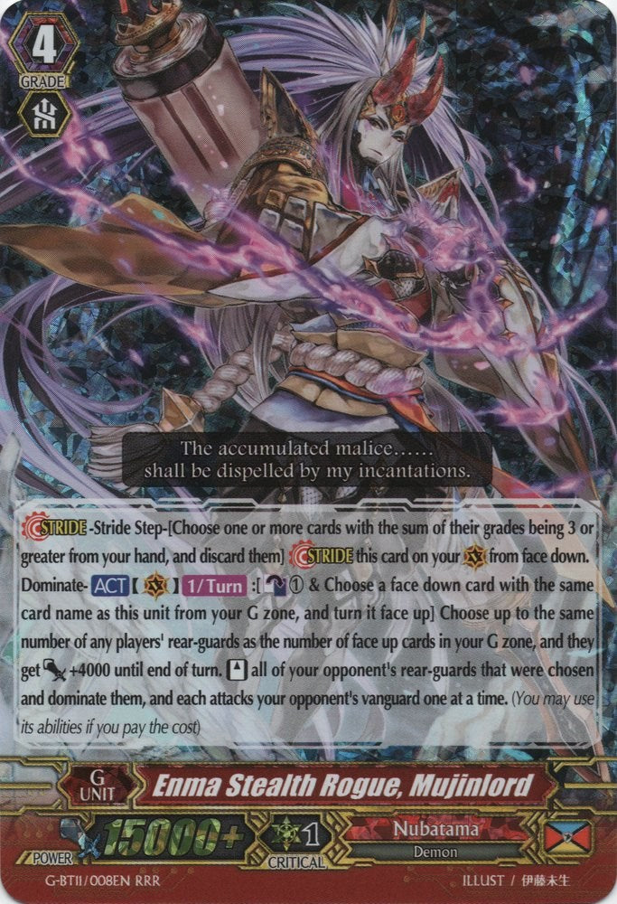 Enma Stealth Rogue, Mujinlord (G-BT11/008EN) [Demonic Advent]