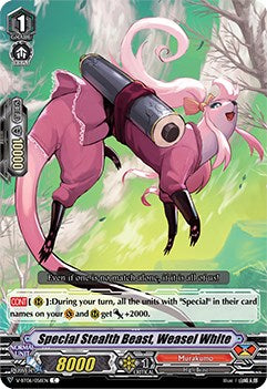 Special Stealth Beast, Weasel White (V-BT06/056EN) [Phantasmal Steed Restoration]