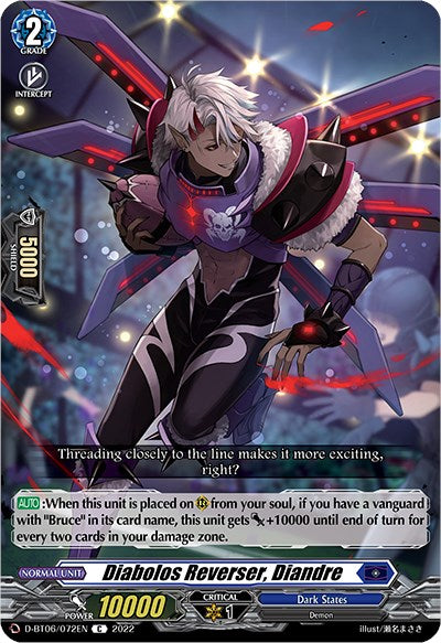 Diabolos Reverser, Diandre (D-BT06/072EN) [Blazing Dragon Reborn]