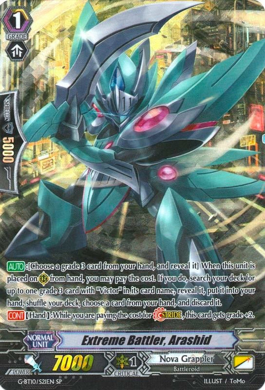 Extreme Battler, Arashid (G-BT10/S21EN) [Raging Clash of the Blade Fangs]
