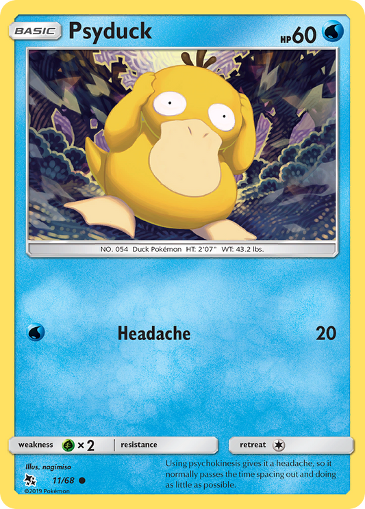 Psyduck (11/68) [Sun & Moon: Hidden Fates]