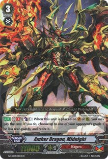 Amber Dragon, Midnight (RRR) (G-LD02/003EN) [G-Legend Deck Vol.2: The Overlord Blaze]