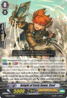 Knight of Early Dawn, Coel (G-SD02/014EN) [G-Start Deck 2: Knight of the Sun]