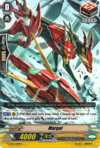 Margal (G-LD03/018EN) [G-Legend Deck Vol.3: The Blaster]