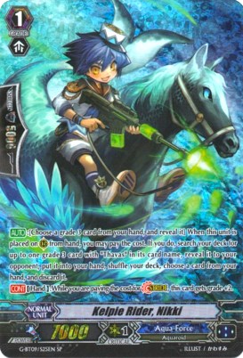 Kelpie Rider, Nikki (G-BT09/S25EN) [Divine Dragon Caper]