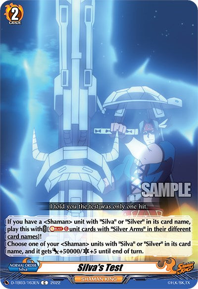 Silva's Test (D-TB03/163EN) [Shaman King]