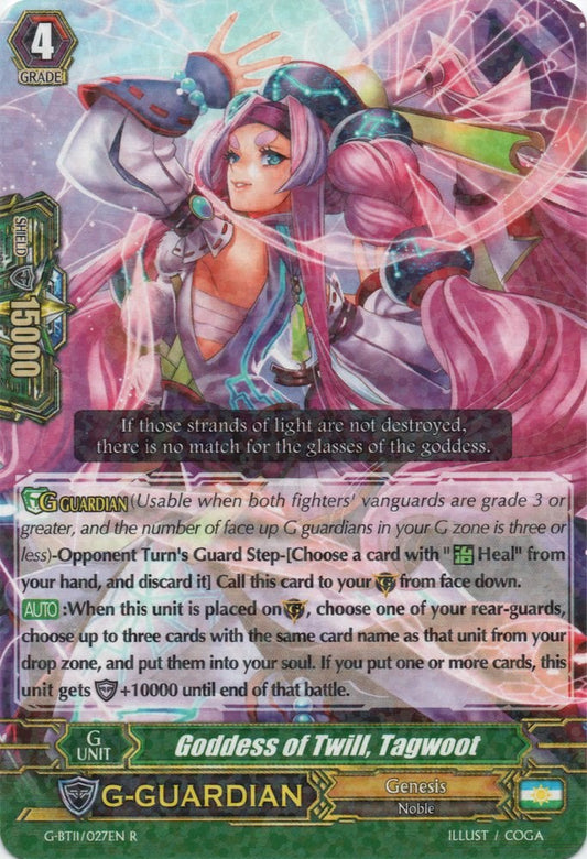 Goddess of Twill, Tagwoot (G-BT11/027EN) [Demonic Advent]