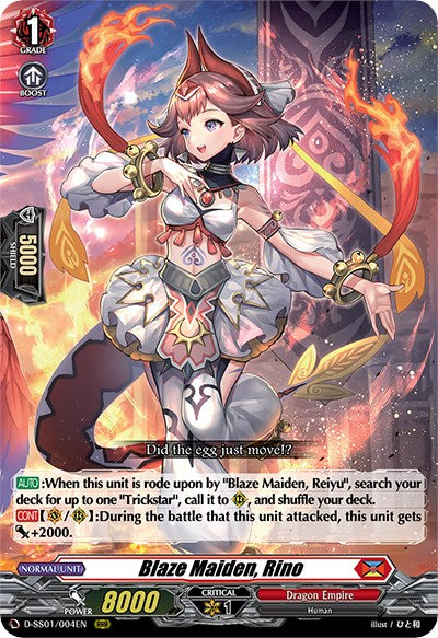 Blaze Maiden, Rino (D-SS01/004EN) [Festival Collection 2021]