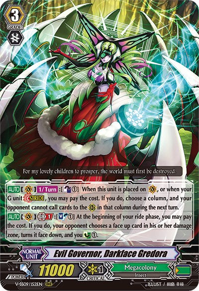 Evil Governor, Darkface Gredora (V-SS09/152EN) [Revival Selection]